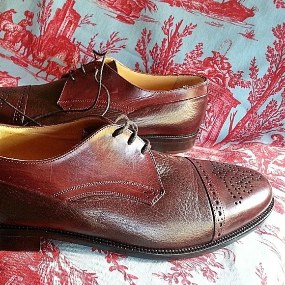 Johnston & Murphy Other - Shoes size 9.5 Cellini Lace up Executive Burgundy